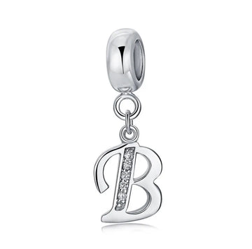 Letter Charm Silver